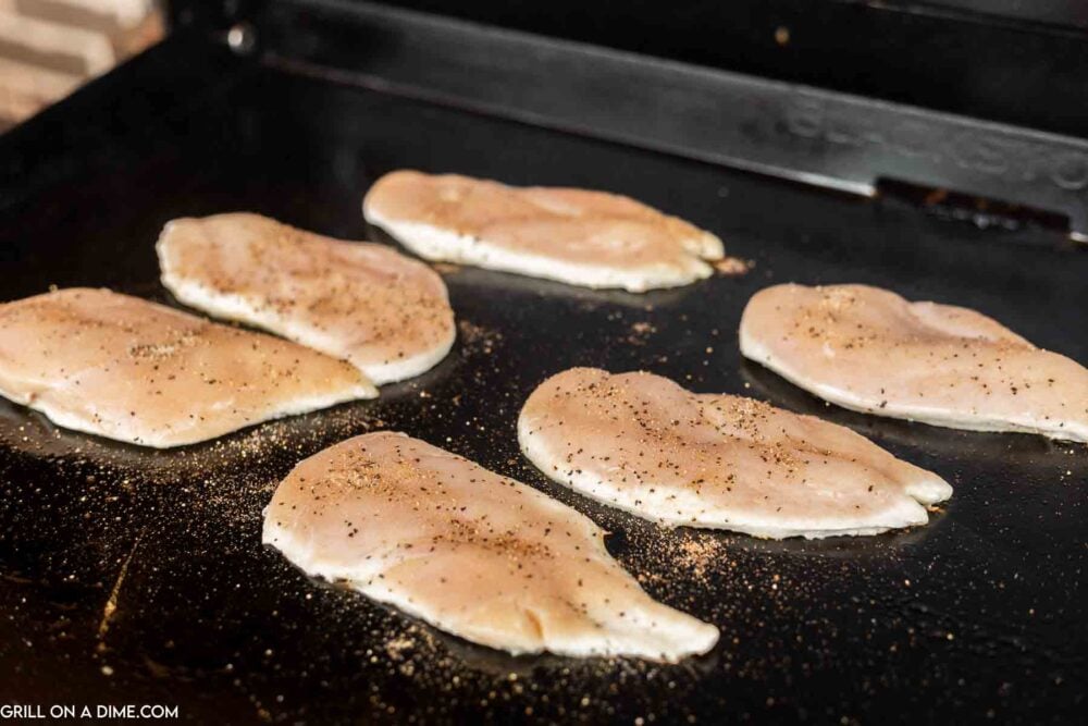 Blackstone Chicken Breast Recipe with VIDEO