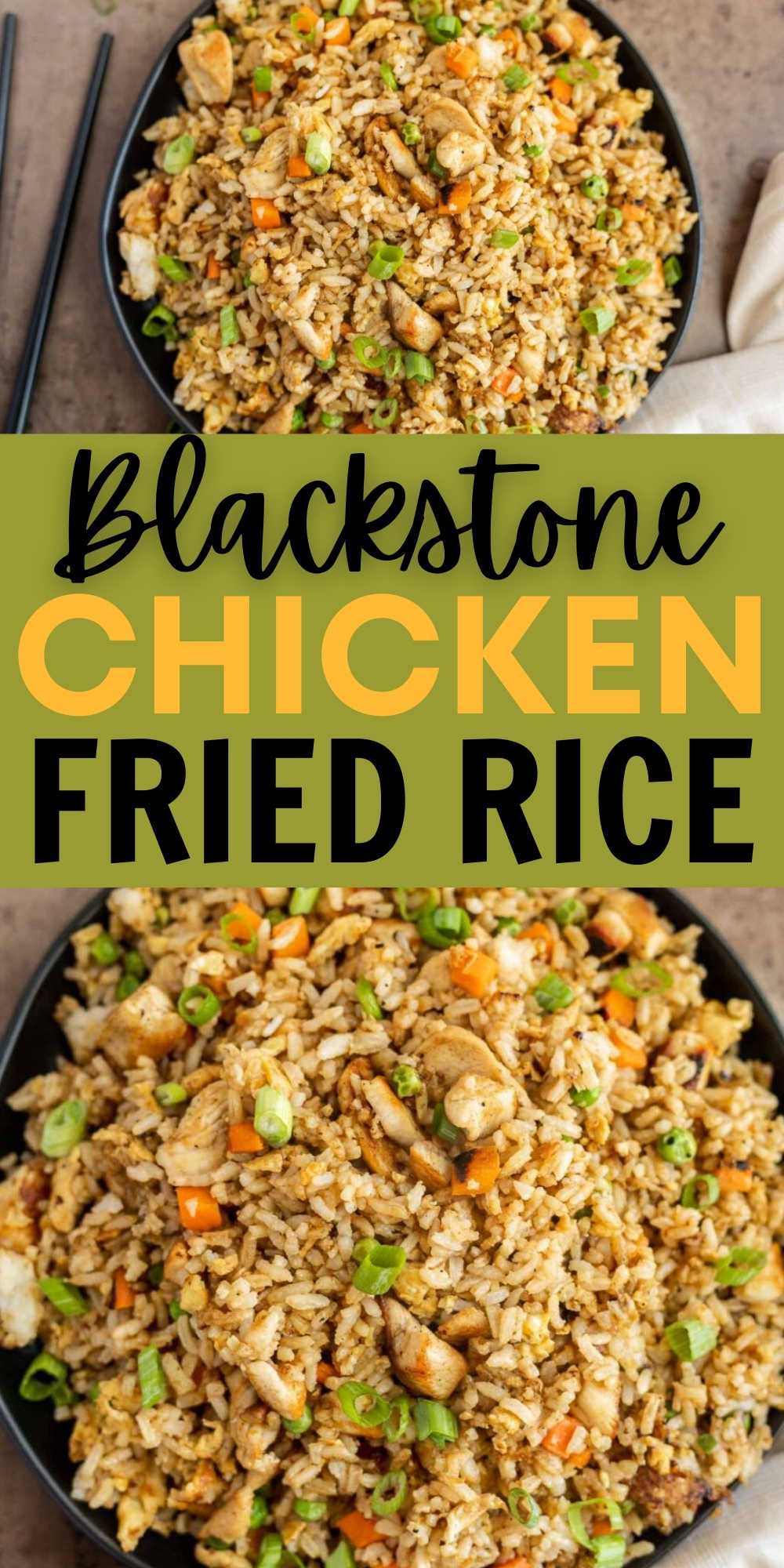 Blackstone Chicken Fried Rice Recipe