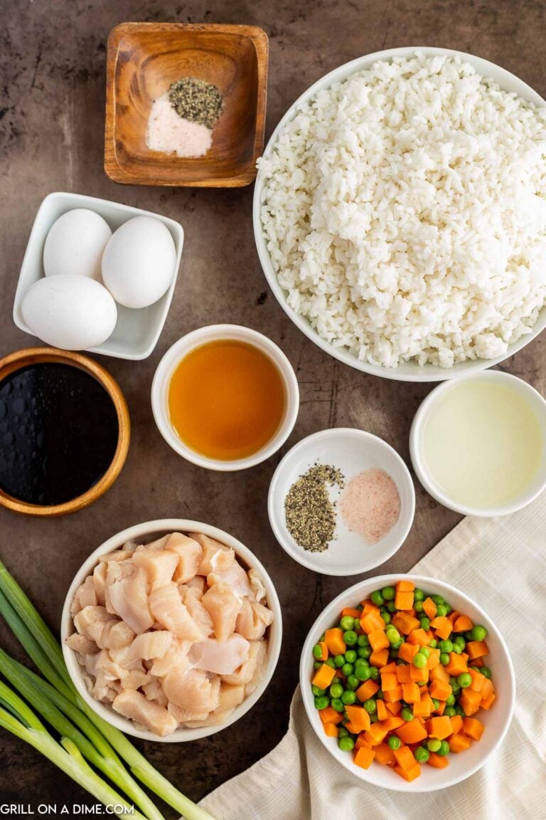 Blackstone Chicken Fried Rice