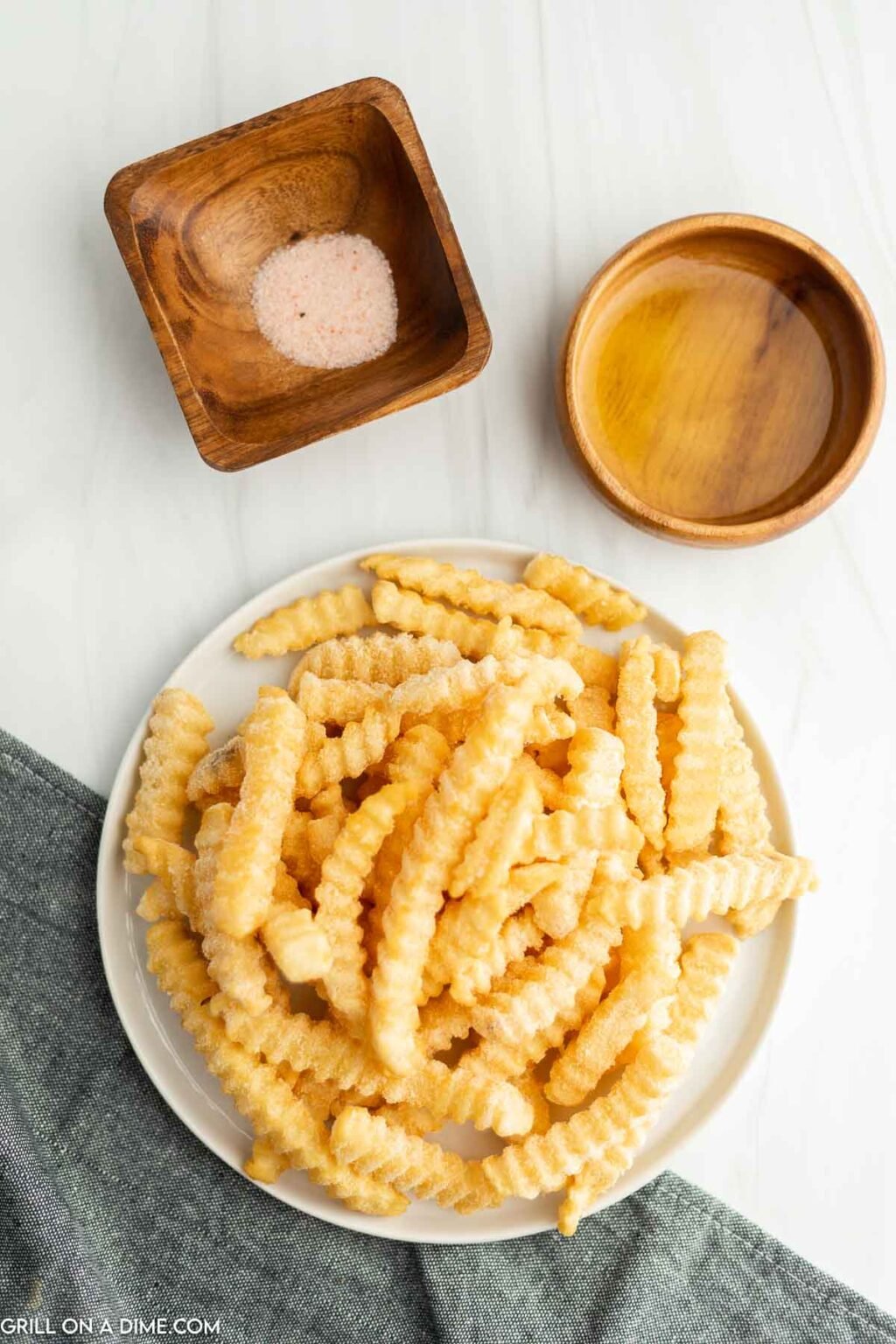 Frozen French Fries on Blackstone (with VIDEO!)