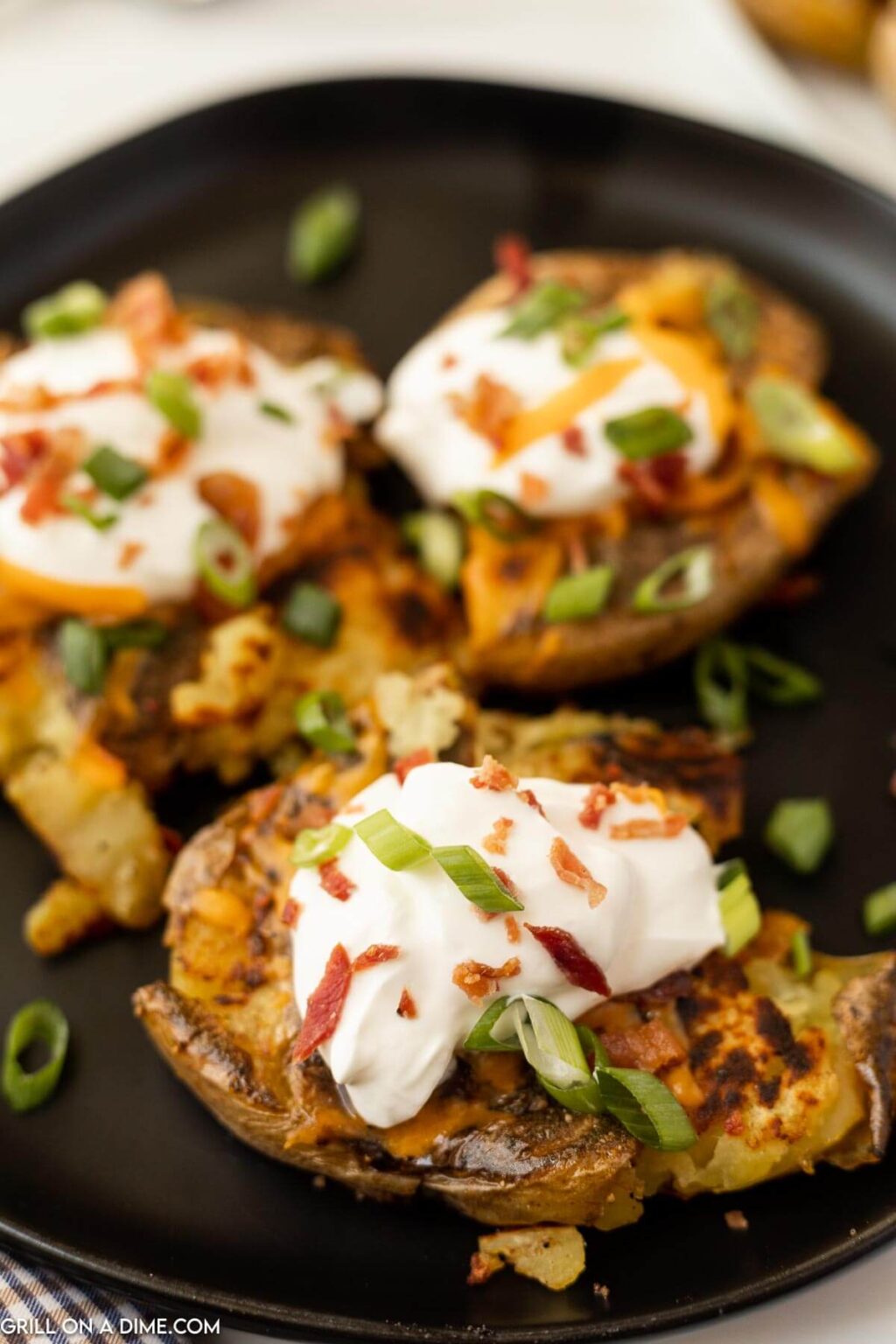 Blackstone Smashed Potatoes