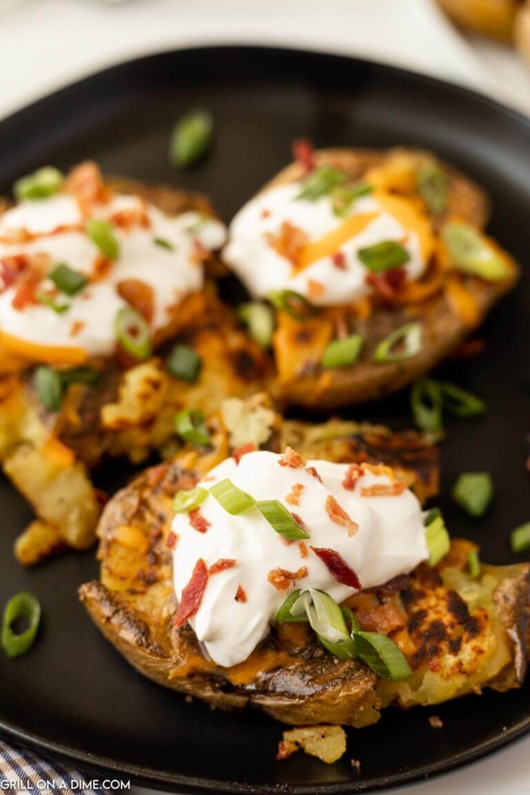 Blackstone Smashed Potatoes