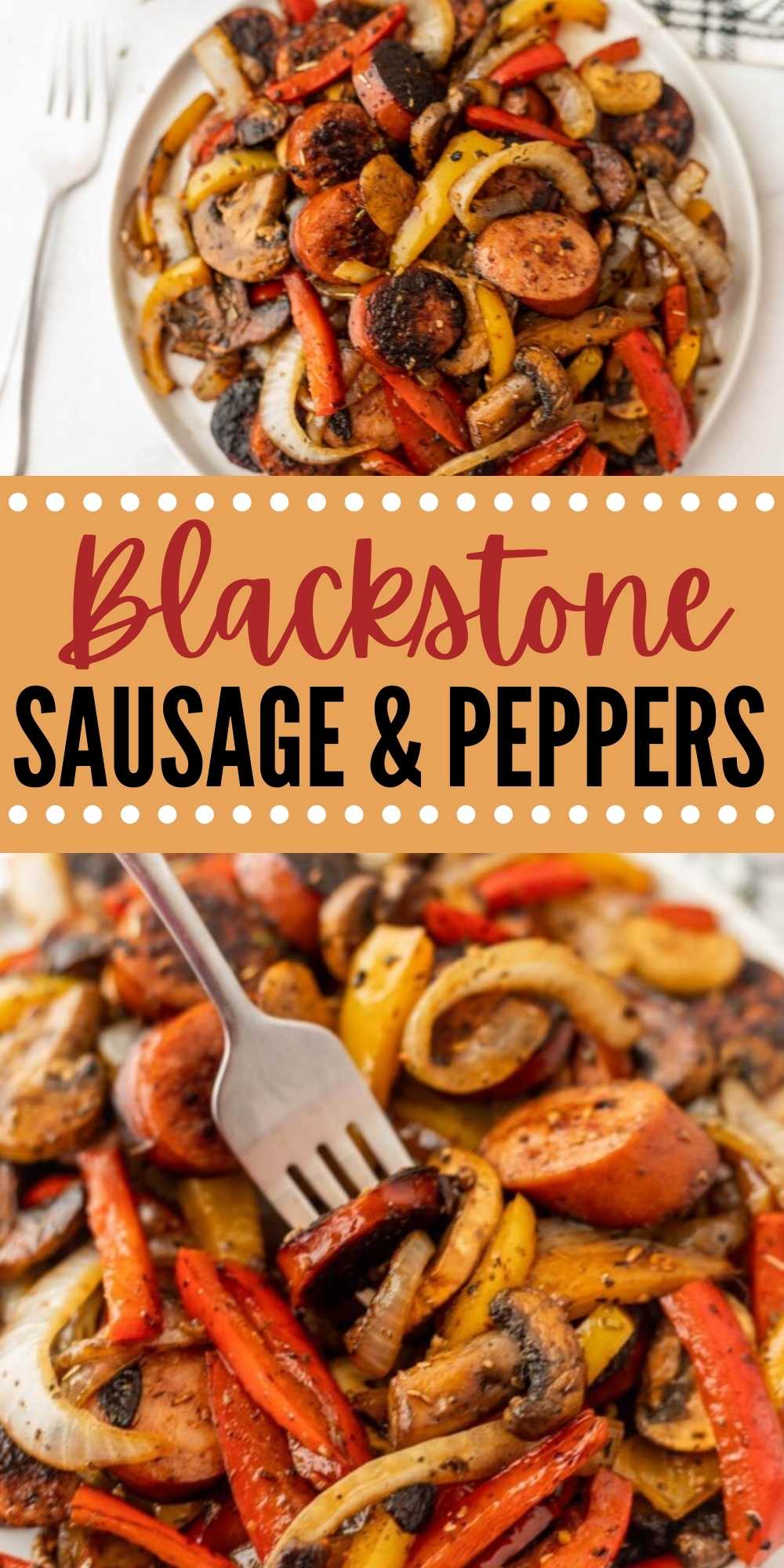 Blackstone Sausage and Peppers Recipe
