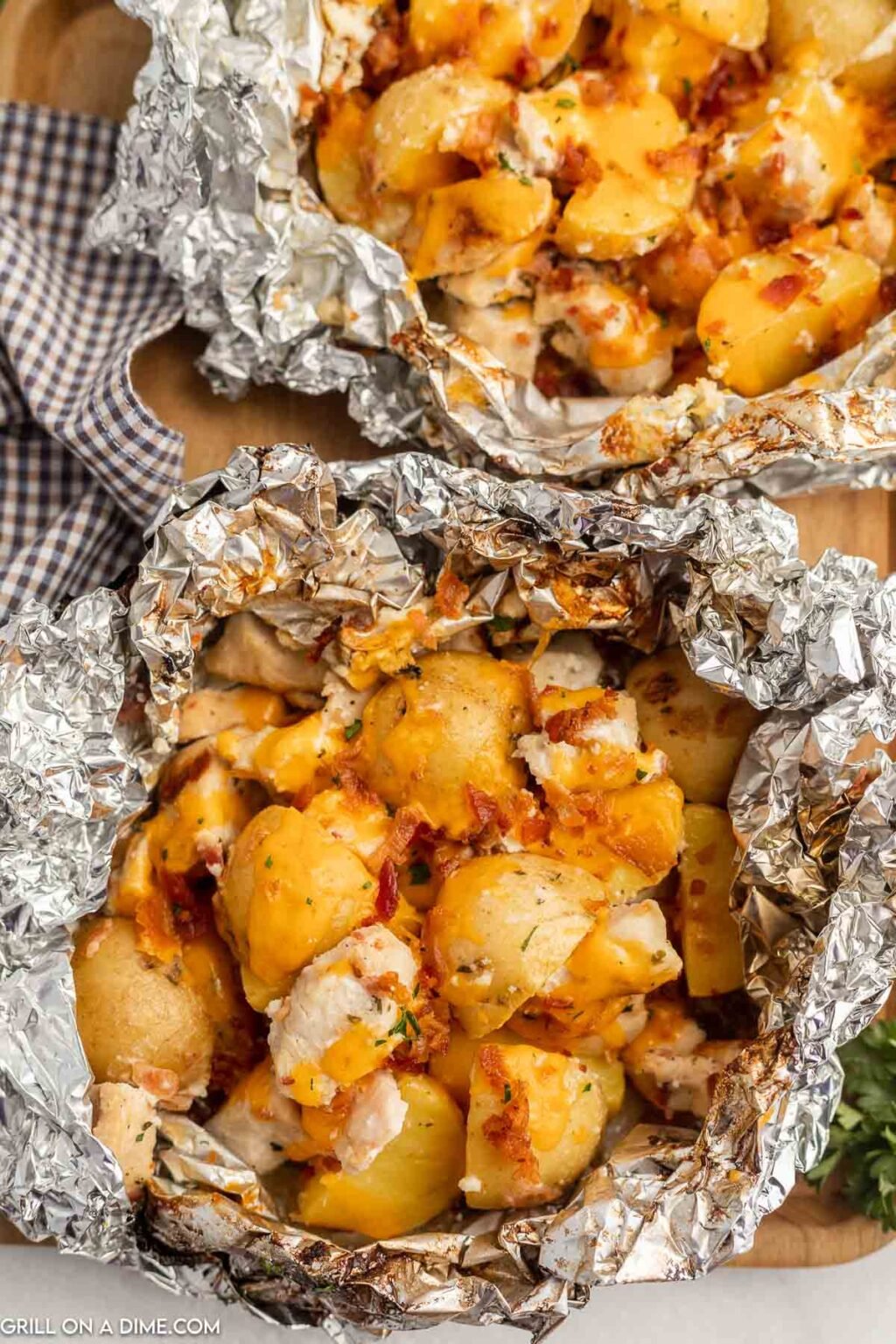 Crack Chicken Foil Packets Recipe