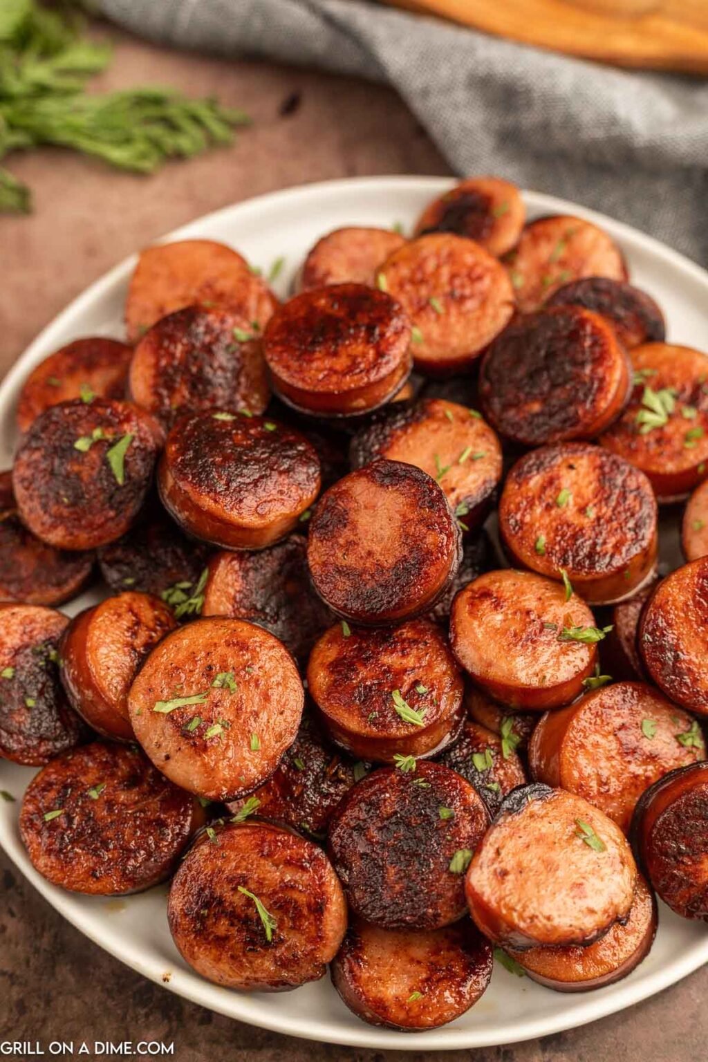 Polish Sausage on Blackstone Griddle (& VIDEO!)