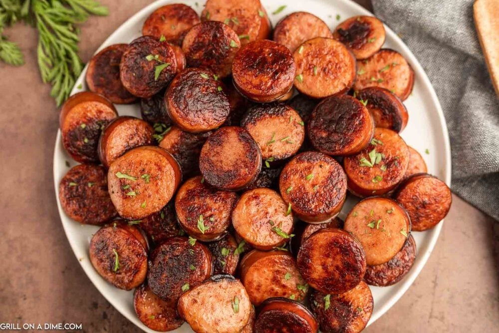 Polish Sausage on Blackstone Griddle (& VIDEO!)