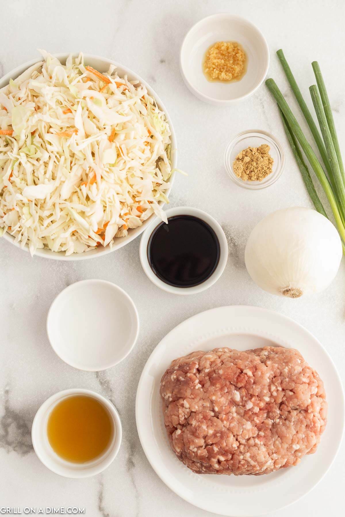 Blackstone Egg Roll in a Bowl Recipe
