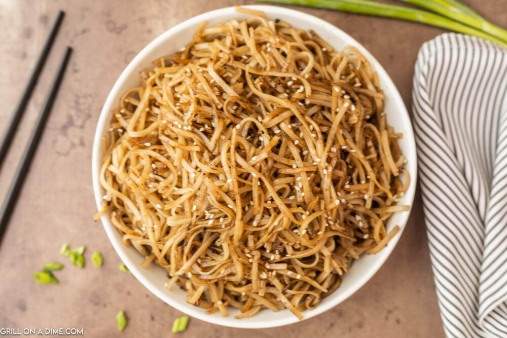 Blackstone Hibachi Noodles Recipe