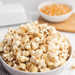 How to make popcorn at home.
