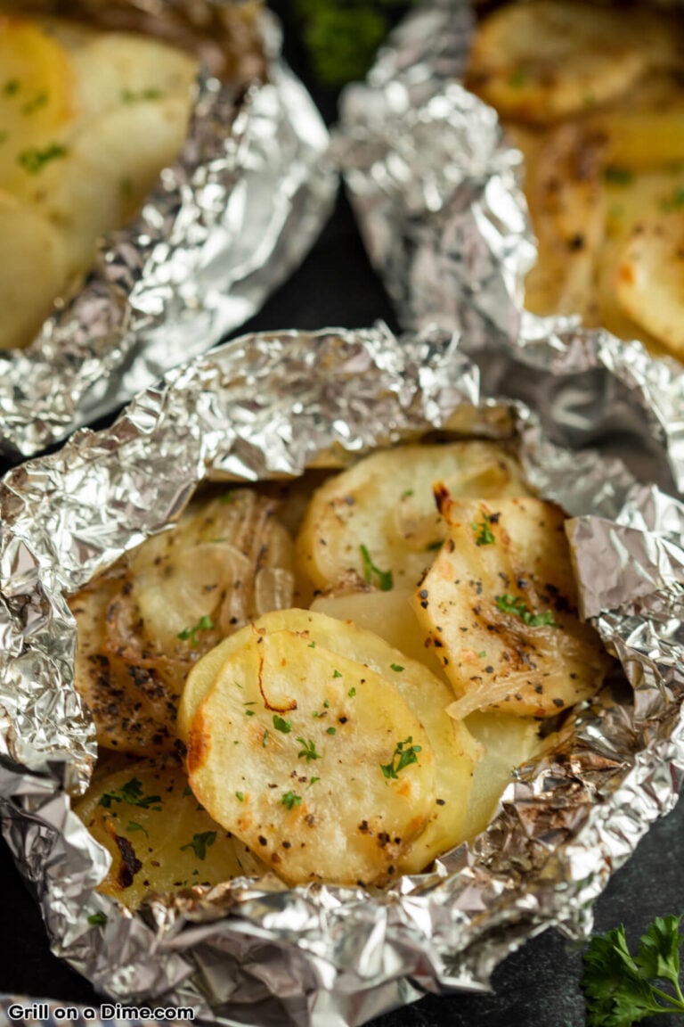 Grilled Potatoes in Foil