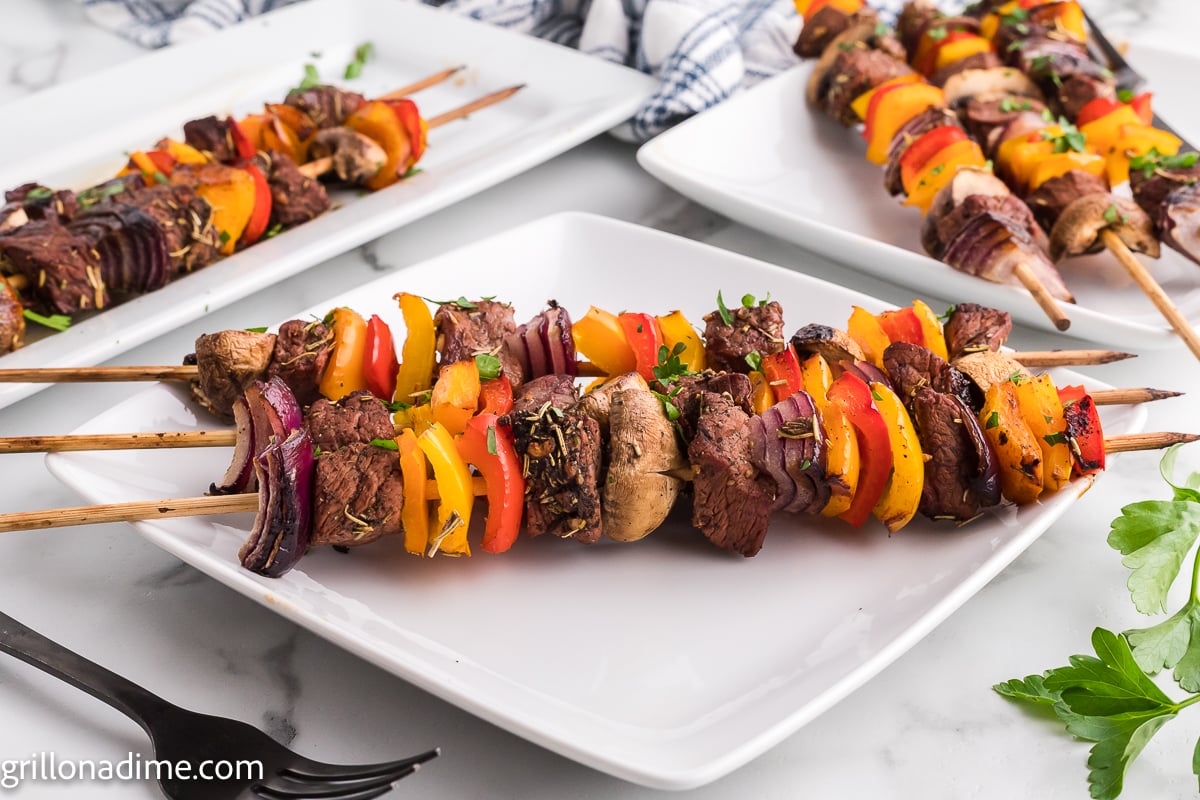 Blackstone Beef Kabobs Recipe