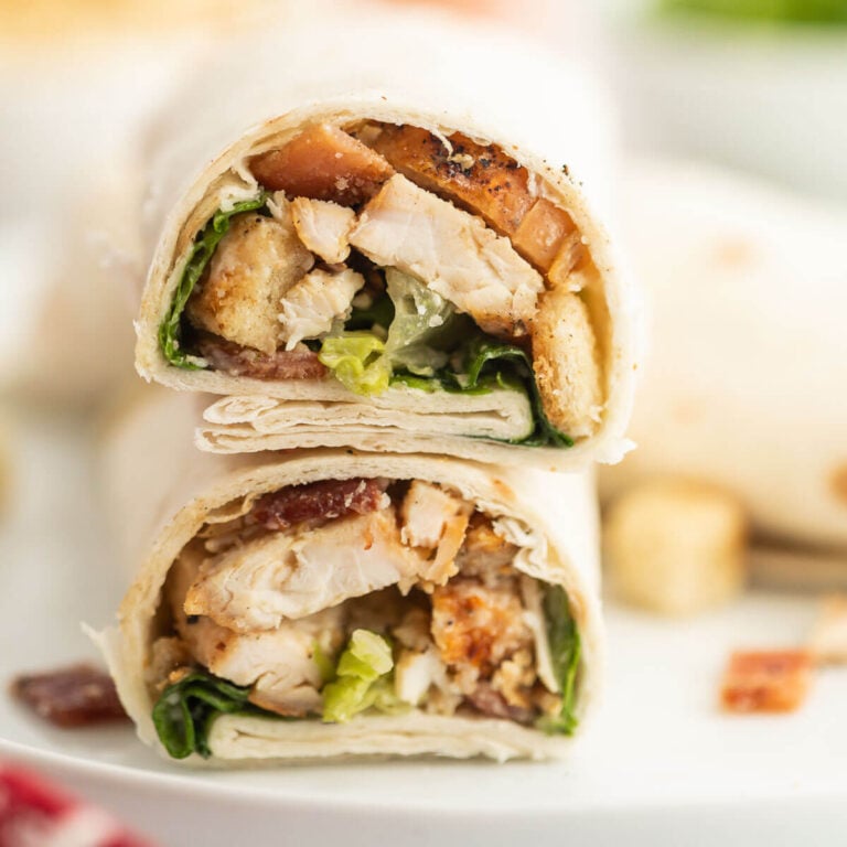 Grilled Chicken Caesar Wrap Recipe