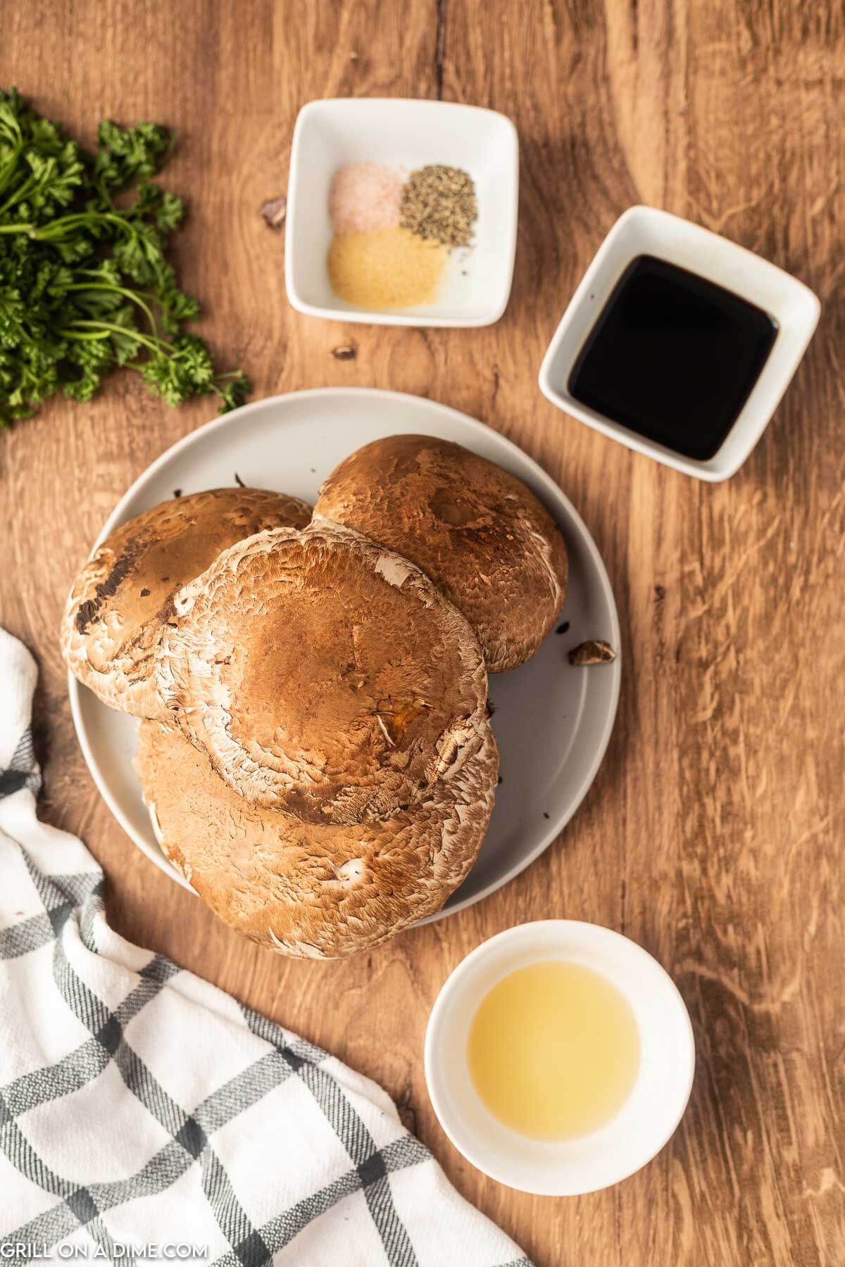 Grilled Portobello Mushrooms Recipe - grillonadime.com