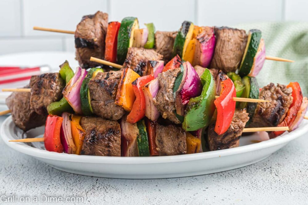 Grilled Beef Kabobs Recipe Grillonadime