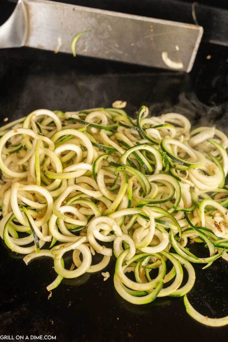 Blackstone Zucchini Noodles