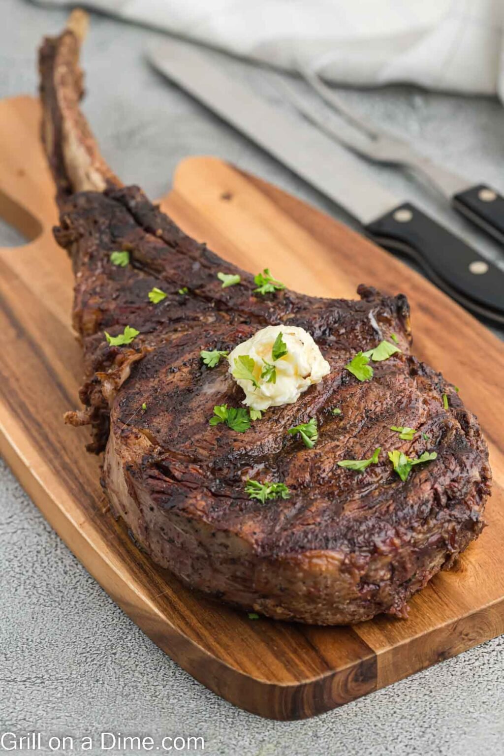 Grilled Tomahawk Steak Recipe