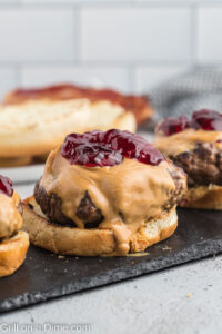 Peanut Butter and Jelly Burger Recipe - grillonadime.com