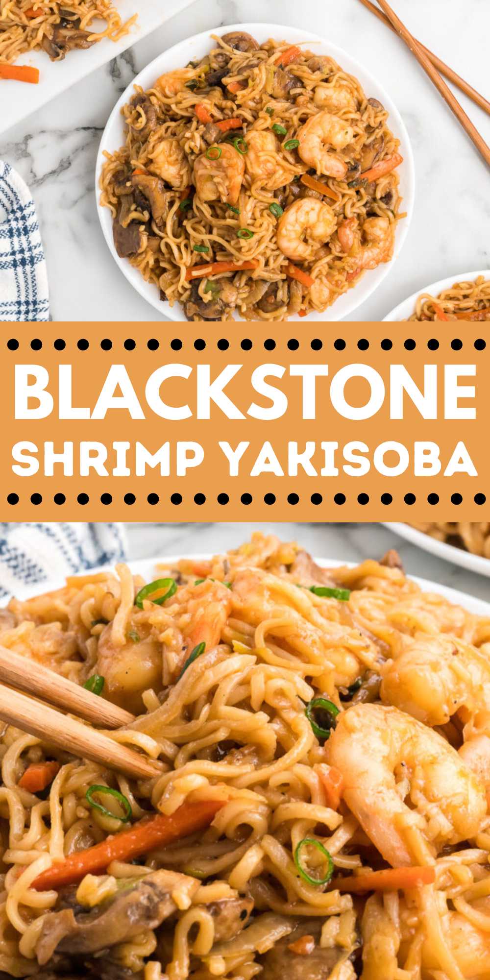 Blackstone Shrimp Yakisoba