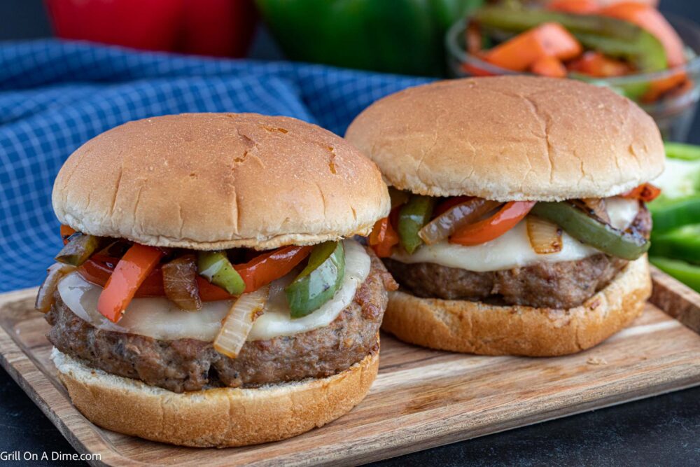Italian Sausage Burger - grillonadime.com