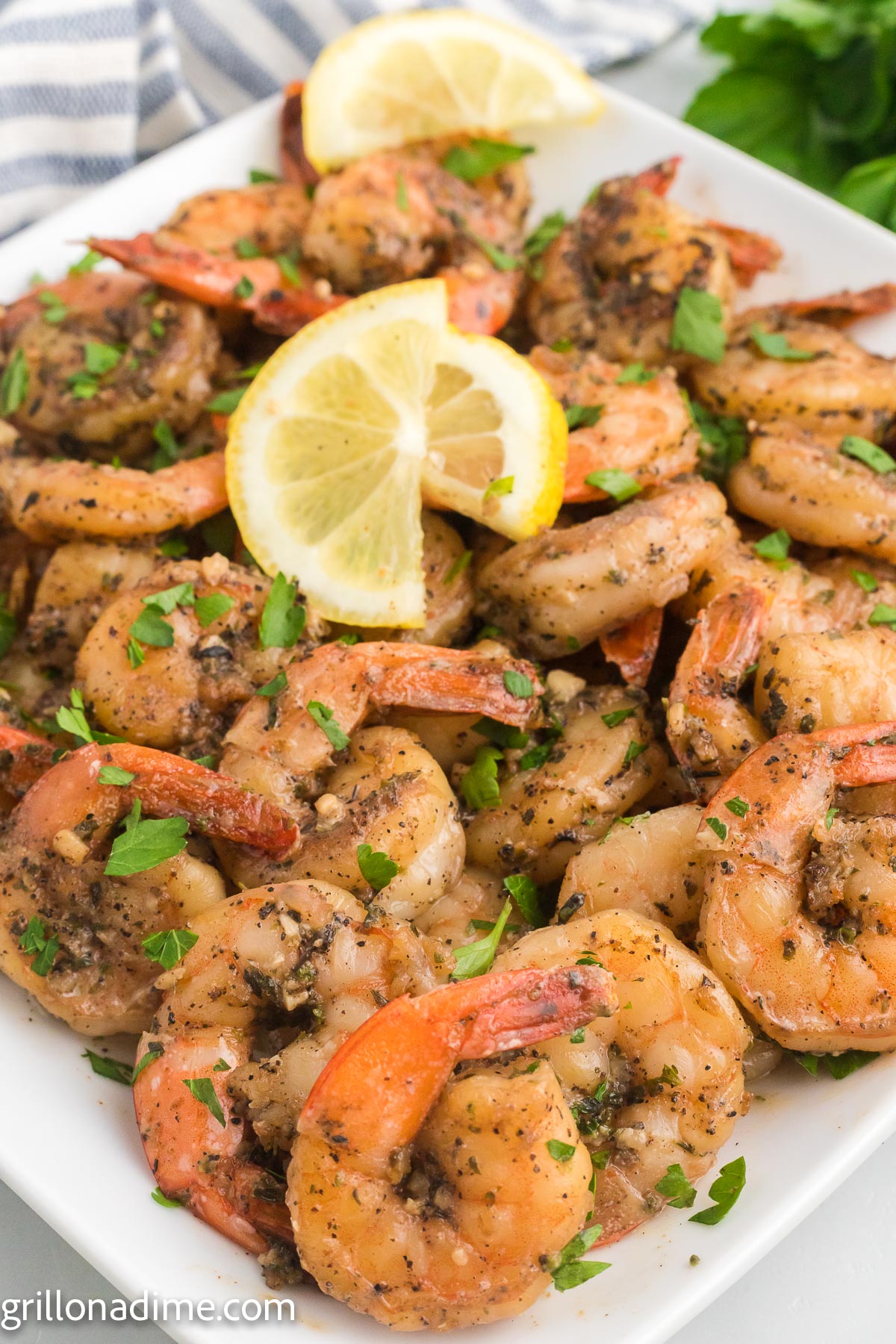 Blackstone Garlic Butter Shrimp