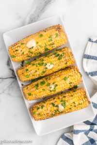 Smoked Corn on the Cob - grillonadime.com