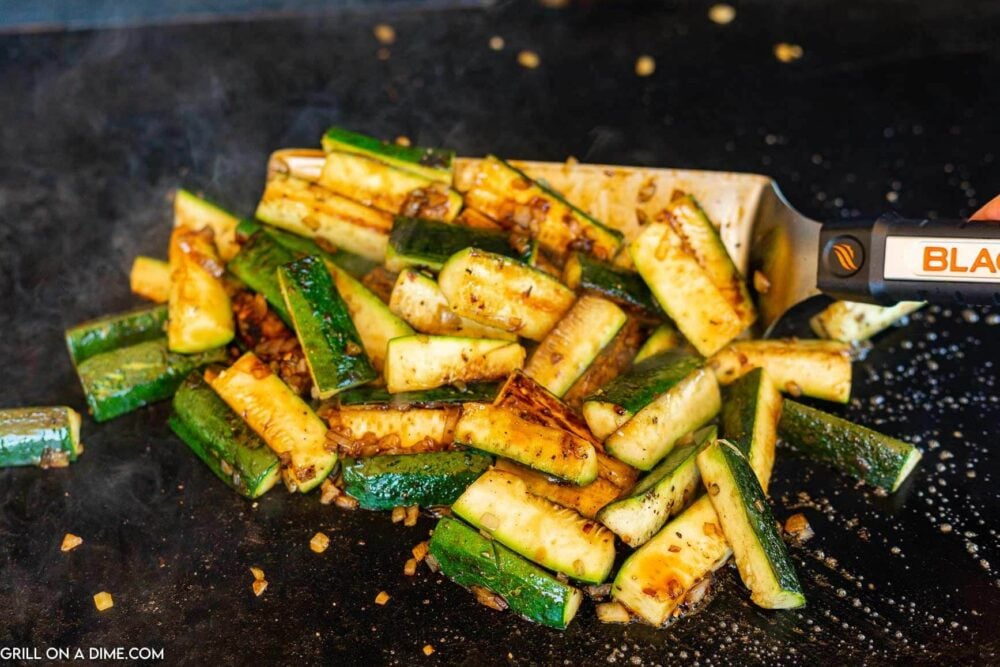 Hibachi Zucchini