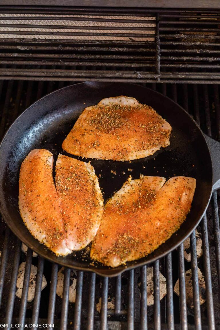 Grilled Blackened Tilapia