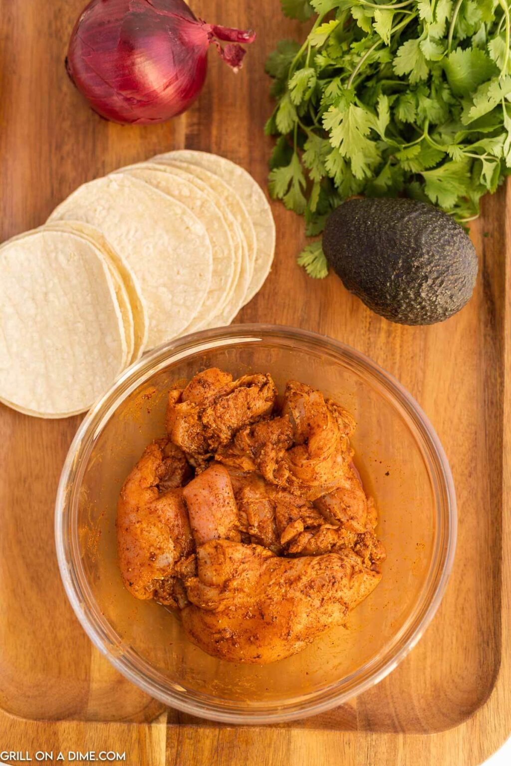 Grilled Chicken Street Tacos