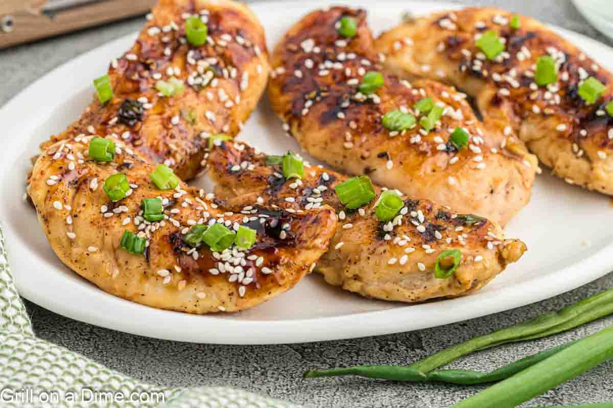Grilled Teriyaki Chicken Tenders