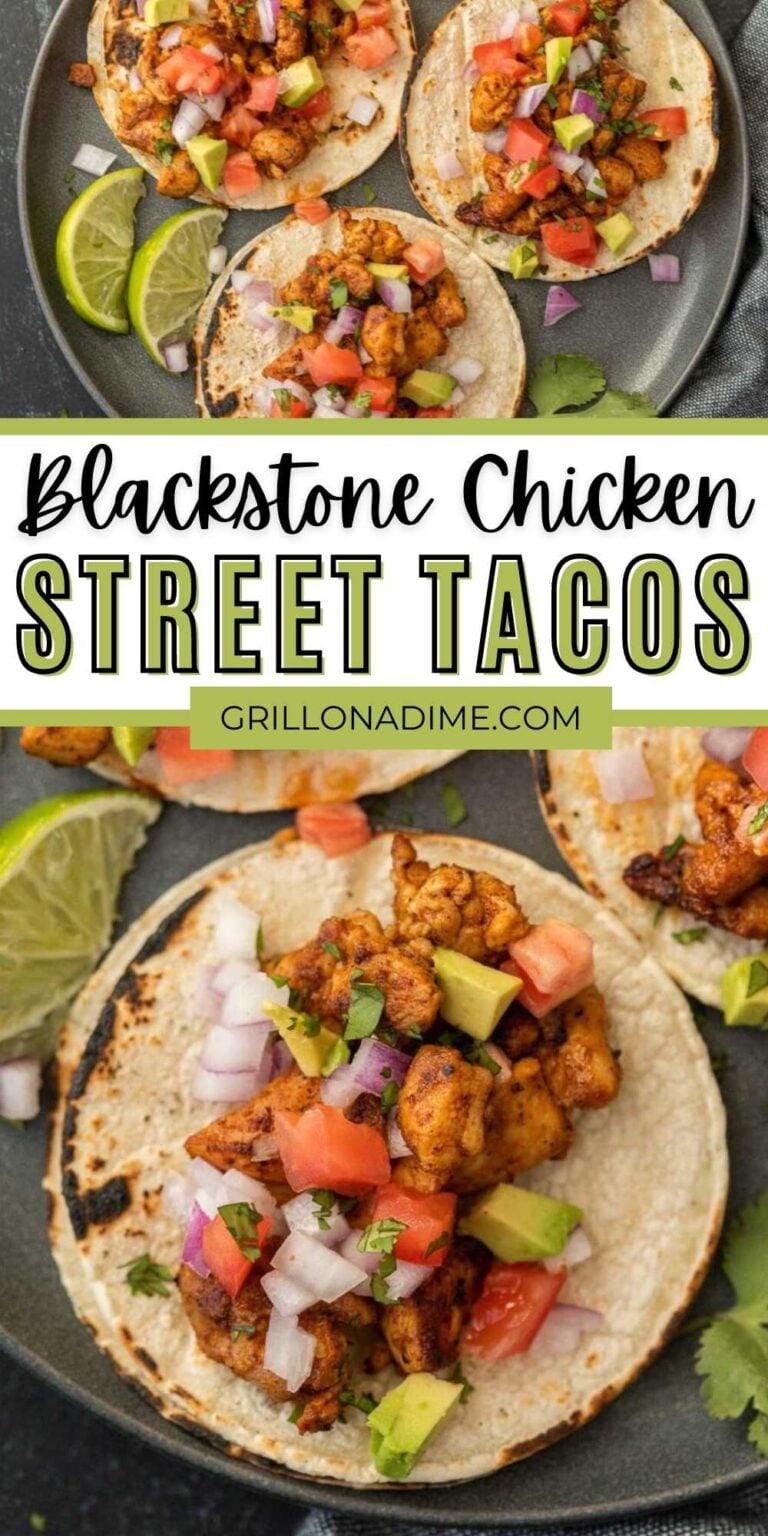 Blackstone Chicken Street Tacos