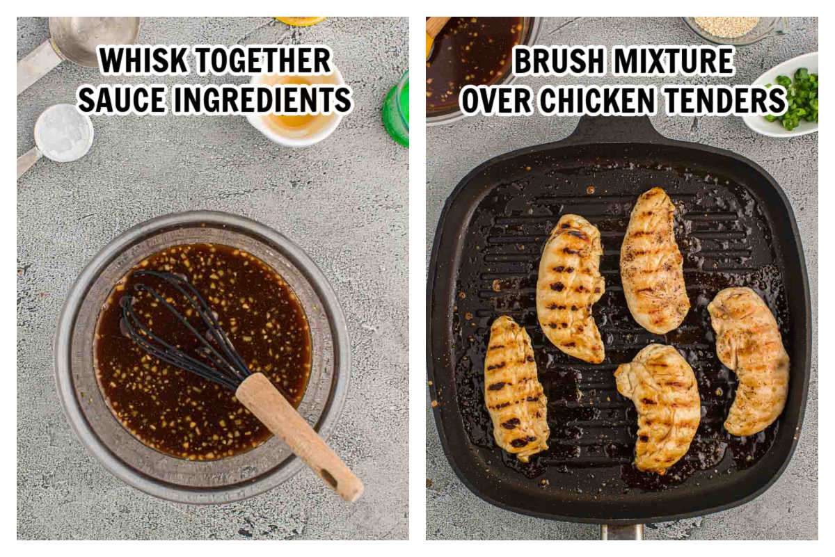 Grilled Teriyaki Chicken Tenders