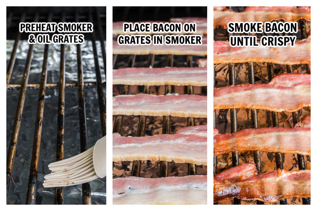 how to cook bacon on smoker
