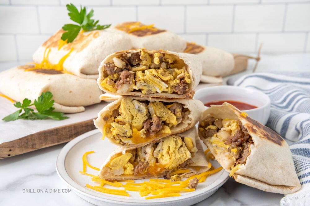 Blackstone Breakfast Burritos