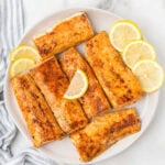 Blackstone Mahi Mahi on a plate