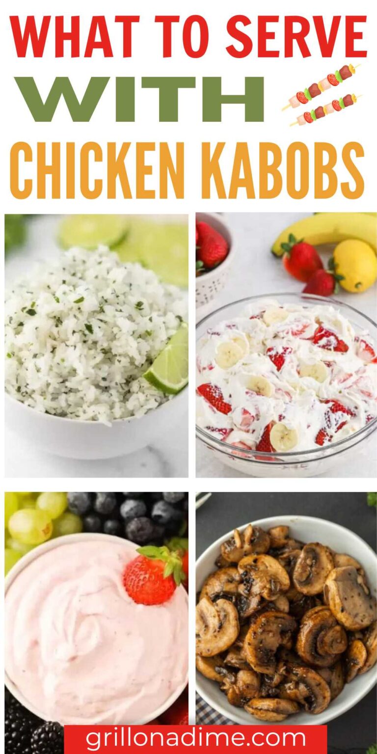What to Serve with Chicken kabobs