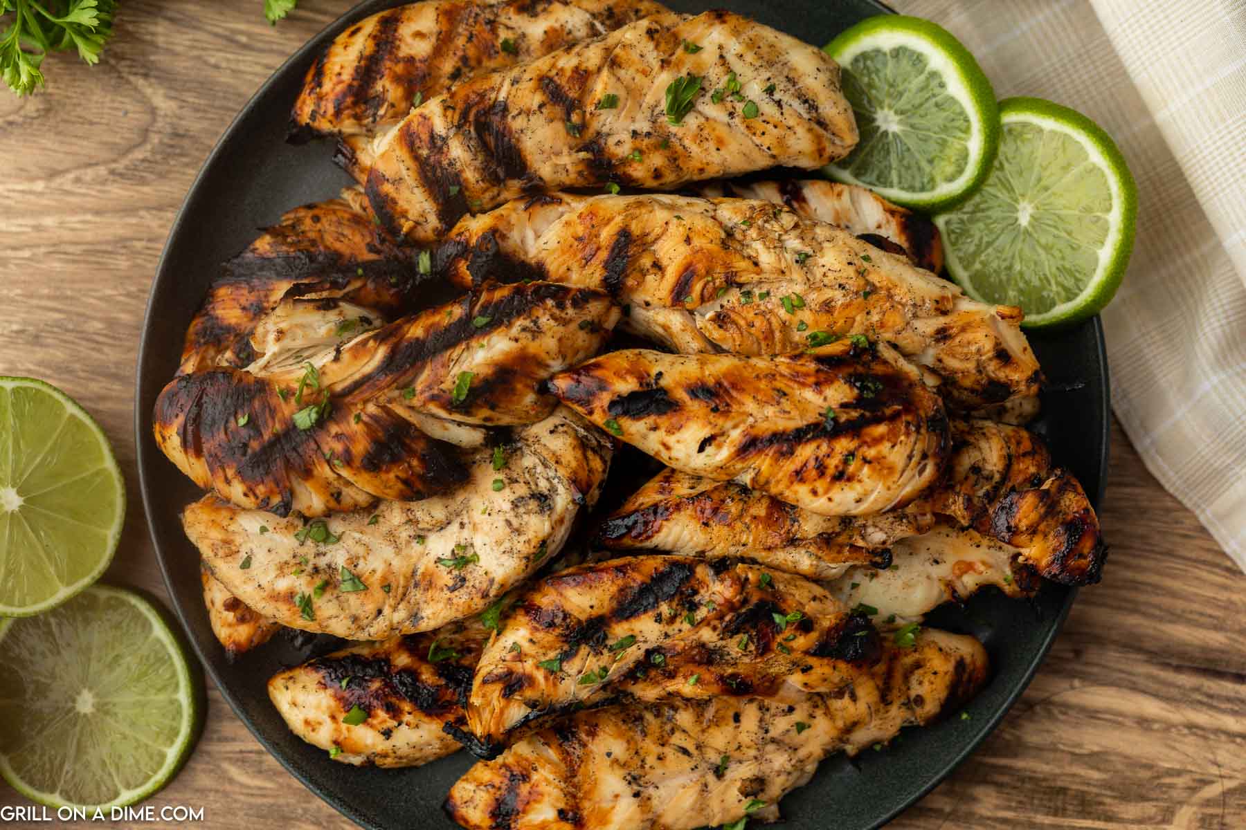 Cracker Barrel Grilled Chicken Tenders - grillonadime.com