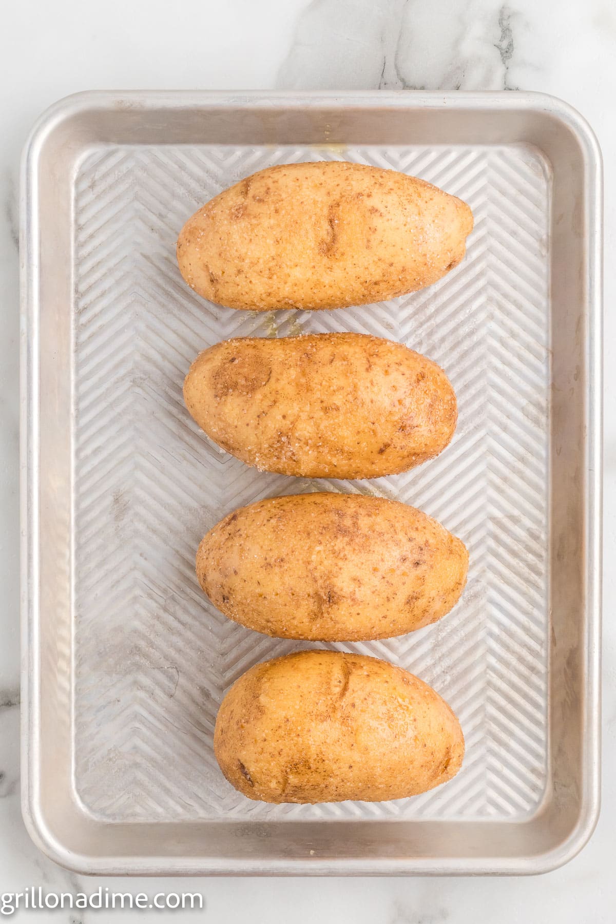 Seasoned baked potatoes