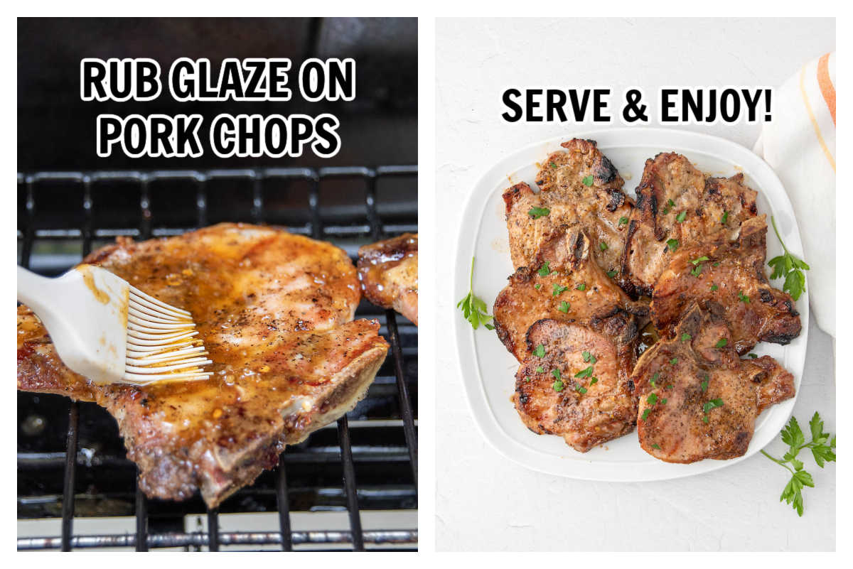 Grilled Brown Sugar Pork Chops