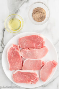 BBQ Pork Chops on Blackstone Griddle - grillonadime.com