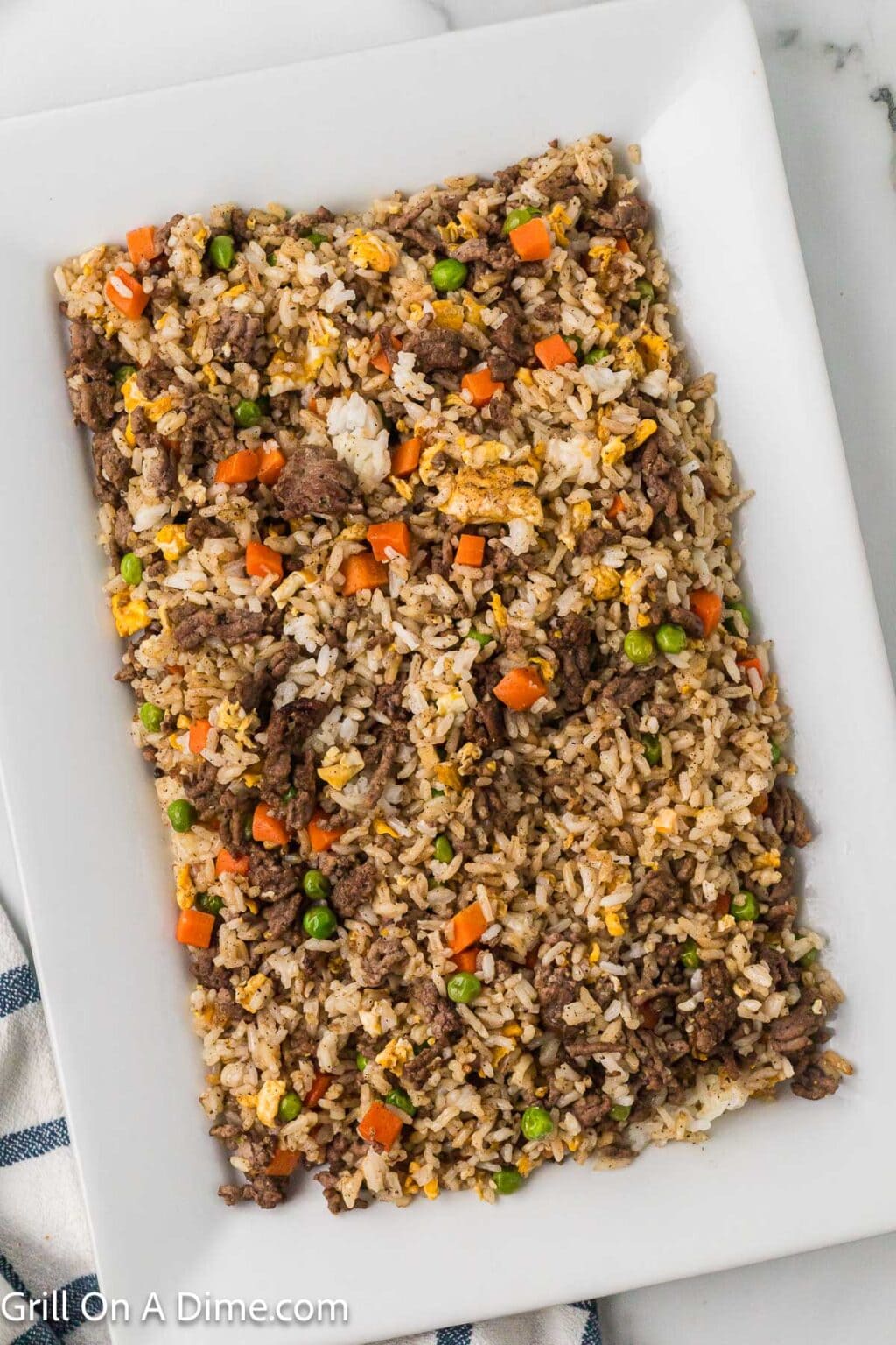 Ground Beef Fried Rice