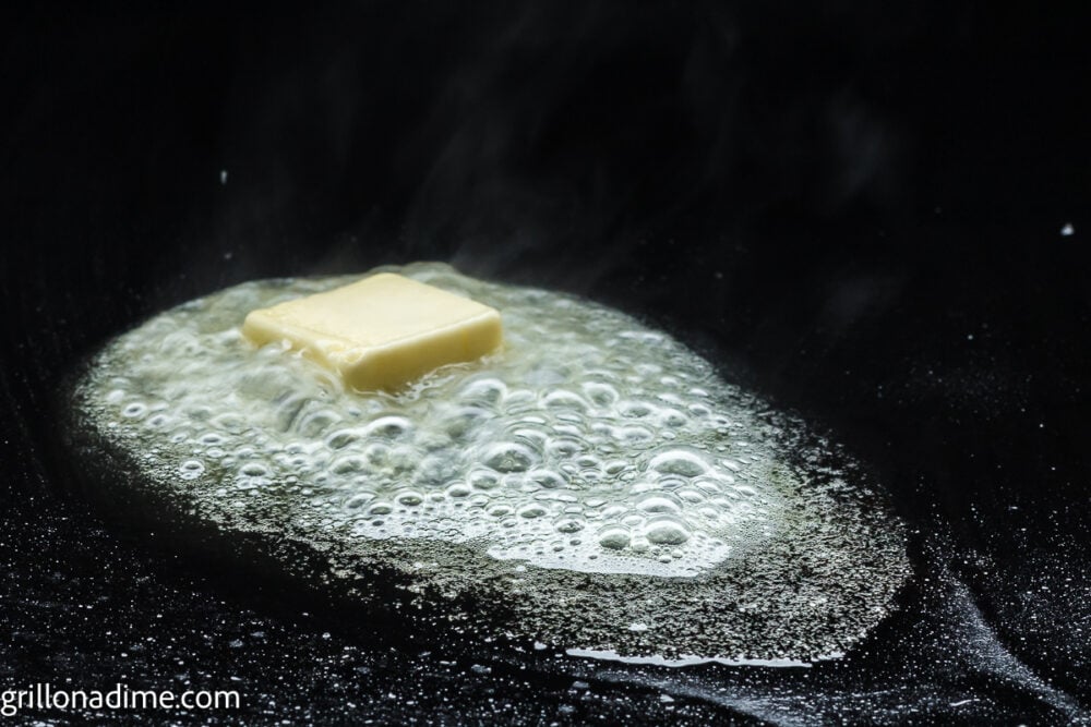 Blackstone Grilled Cheese Egg Sandwich