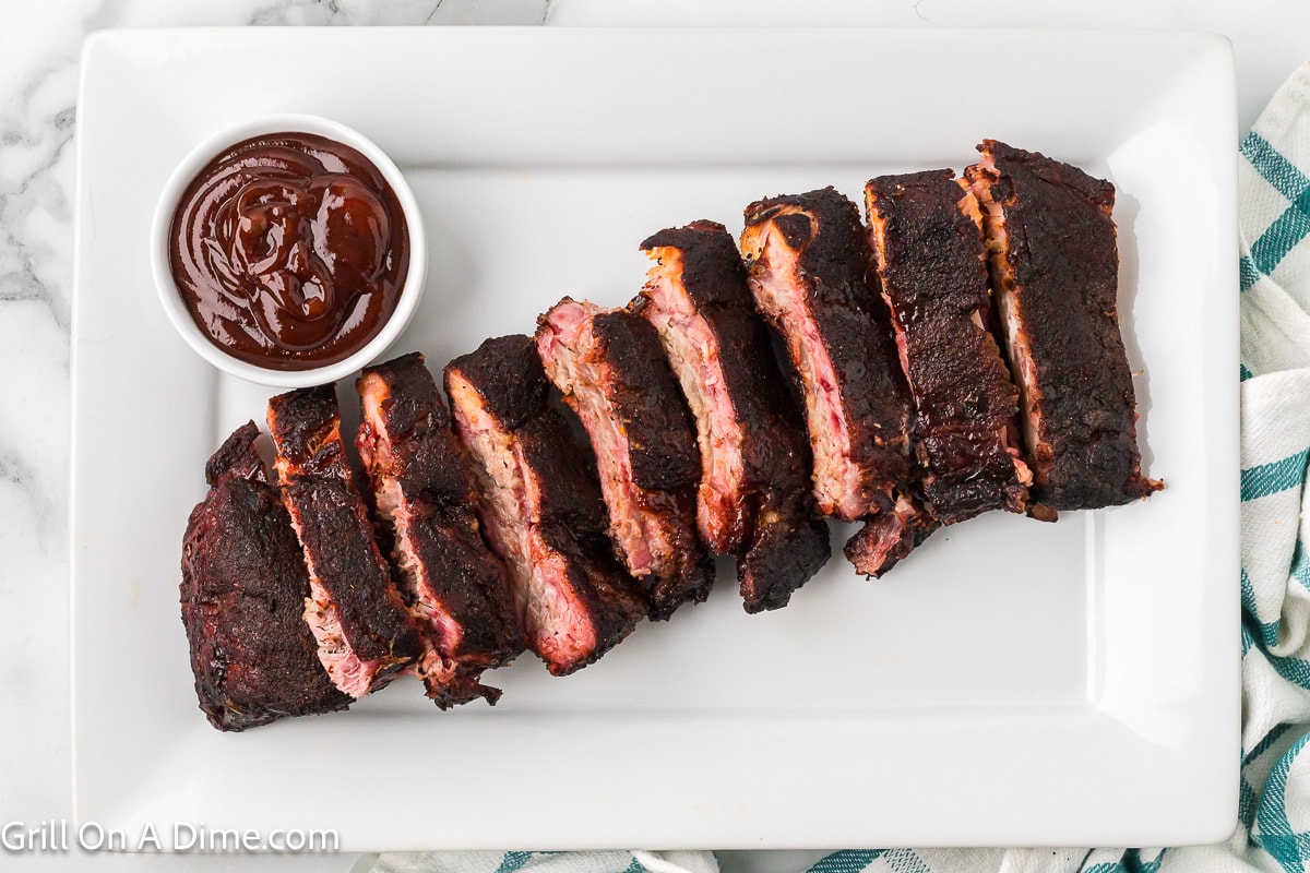 Bucket Of Ribs Smoked Pork Ribs - grillonadime.com