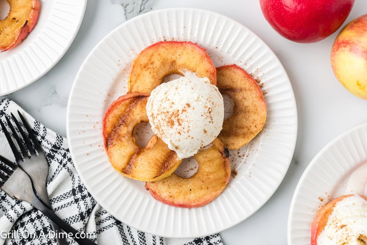 can you grill apples