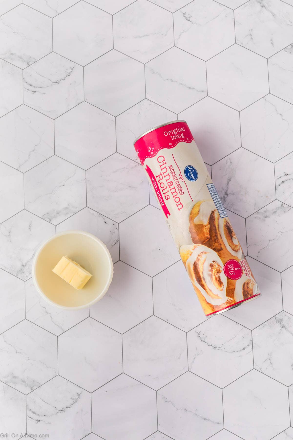 Cinnamon Rolls with a side of butter