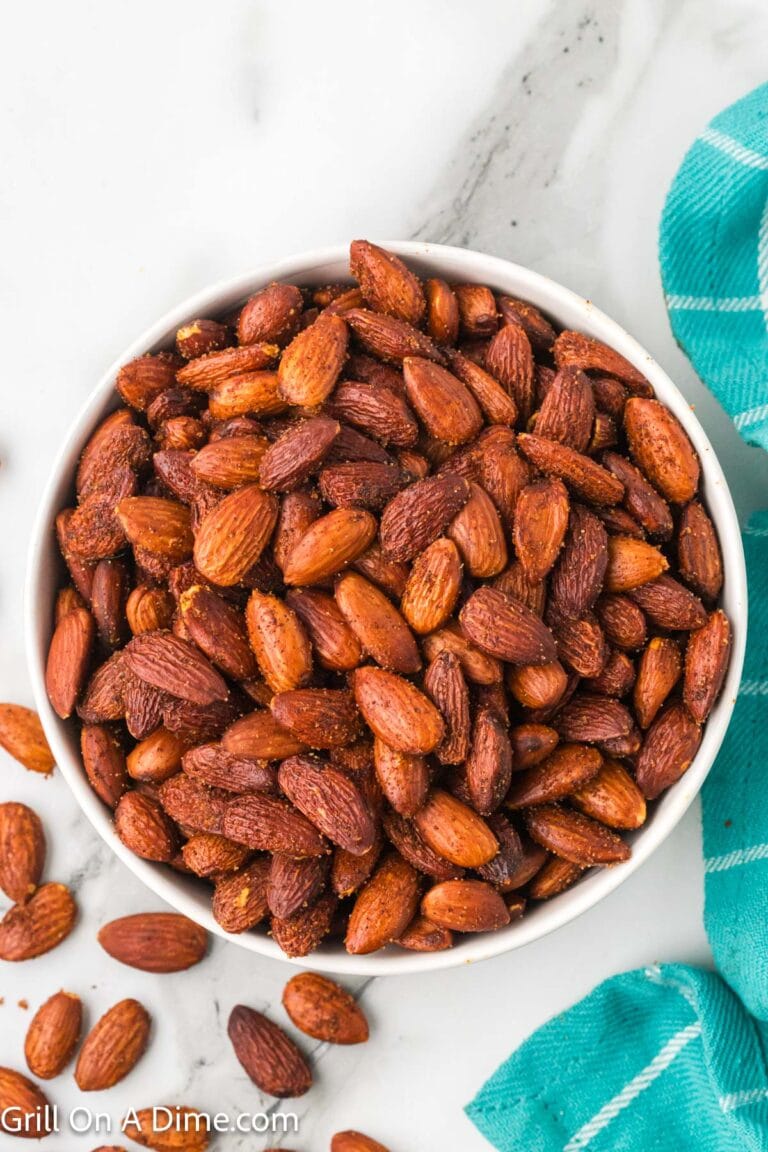 Smoked Almonds - grillonadime.com